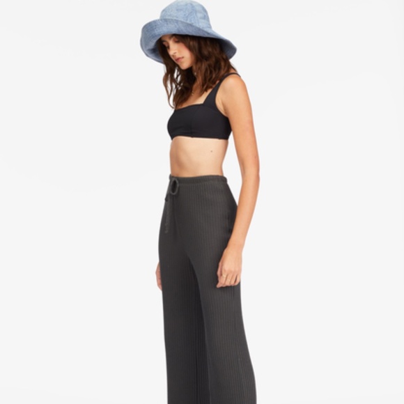 BILLABONG Women's So Easy Rib Knit Pants - Picture 3 of 3